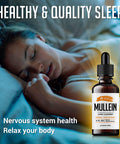 SIRUNES Mullein Leaf Extract 4Oz - Verbascum Thapsus Liquid Supplement - Herbal Tincture Promoting Lung, Respiratory & Digestive Wellness - Natural Sleep Support - Vegan, Non-Gmo