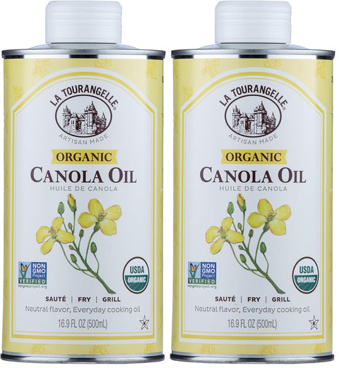 La Tourangelle, Organic Sun Coco Oil, Unique Blend of Organic High-Oleic Sunflower Oil and Organic Refined Coconut Oil, Heat Heat Cooking and DIY Beauty, 25.4 fl oz