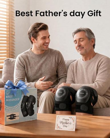 Comfier Fsa Cordless Knee Massager With Heat And Vibration For Pain Relief Hsa Eligible Items Graphene Heating Pad For Knee With 5 Massage Modes Rechargeable Heated Knee Brace Father ' s Day s