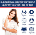 Potent Inositol 2050Mg Supplement | 40:1 Ratio Myo-Inositol & D-Chiro Inositol With Folic Acid For Female Support | Hormonal Balance & Healthy Ovarian Function| Vitamin B8 & B9 | 30 Day Supply