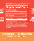 Garden of Life Kids Organic Vitamin D3 Gummies With 800 Iu (100% Daily Value) For Strong Bones Teeth Brain & Immunity Non-Gmo No Gluten Vegetarian Sugar Free Orange Flavor 60 Servings