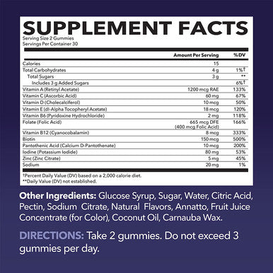 Full Daily Multivitamins Gummies with Ultimate Immune Support Elderberry Gummies Delicious Health for Adults