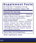 Premier Research Labs Organic Greens Powder - With Alfalfa Leaf, Barley Grass & Chlorella - Green Supplements Powder - Supports