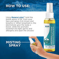 Beam Minerals Respra-Lytes Sinus-Opening Electrolyte Misting Spray With Fulvic Mineral Complex And Essential Oils That Support Respiratory Health 2 Fl Oz