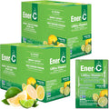 Ener-C Lemon Lime Multivitamin Drink Mix Powder Vitamin C 1000Mg & Electrolytes With Real Fruit Juice Natural Energy & Immune Support For Women & Men - Non-Gmo Vegan & Gluten - 60 Count