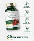 Carlyle Cranberry Pills 5000Mg | 300 Capsules | With Vitamin C | Non-Gmo, Gluten Free