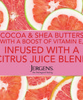 Jergens Skin Smoothie Body Lotion, Pink Grapefruit & Pomelo Scented, Refreshing All-Day Fragranced Moisture, with Citrus Juice Blends, Vitamin E, Cocoa & Shea Butters, Dye-Free, 10 Ounces (Pack of 3)