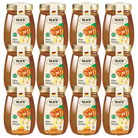 Ika's Garden Raw Manuka Honey with Blossom Honey - 100% Pure, Unfiltered, Gluten-Free Ã¢â‚¬â€œ Product of Germany, 17.6 oz (500g) Jar