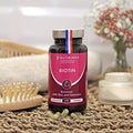 Laboratoires Nutrimea Biotin Hair & Nail Growth Supplement - Enriched with Zinc & Selenium - Contributes to Skin Care - 120 Vegan Capsules - French Expertise