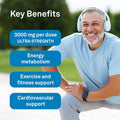 Organika Taurine Ultra Strength- 1000Mg- Supports Cardiovascular Health, 3000Mg Daily Dose- 240Vcaps