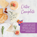 Healthspan Osteo Complete | 240 Vanilla Chewable Tablets | Bone, Teeth & Muscle Health | with Vitamin D3, Zinc, Calcium, Magnesium, Boron & Copper | Vegetarian