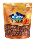 Blue Diamond Almonds, Bold Wasabi & Soy Sauce Flavored Snack Nuts, Bulk Bag, Pantry Staple, GMO-Free, Great for Parties, Lunch, Events, Holiday, and Healthy Snacking, 25 Oz Resealable Bag (Pack of 1)