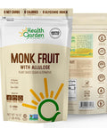Health Garden Monk Fruit With Allulose Sweetener - Natural Plant-Based Sugar Tive With Zero Calories - Ideal For Keto Diets Gluten- Vegan And Non-Gmo - 2.5Lb