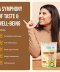 Health Garden Monk Fruit With Allulose Sweetener - Natural Plant-Based Sugar Tive With Zero Calories - Ideal For Keto Diets Gluten- Vegan And Non-Gmo - 2.5Lb