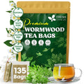 FreshDrinkUS, Premium 120 Mulberry Leaf Tea Bags, 100% Natural & Pure from Mulberry Leaves. Loose Leaf Herbal Tea. Made with Natural Material Tea Bags. No Sugar, No Caffeine, No Gluten, Vegan.