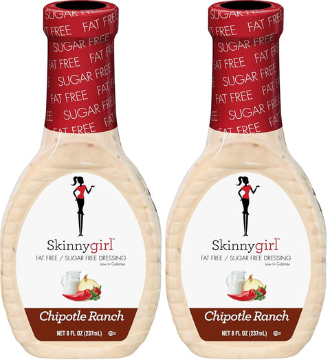 Skinnygirl Sugar Free Gluten Free Avocado Oil Salad Dressing, Creamy Caesar, 11.5 Ounce