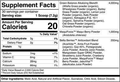 Mts Nutrition Machine Greens + Reds (Grape)