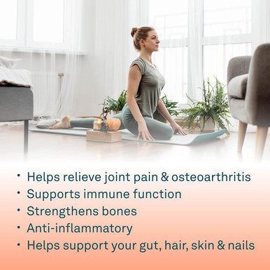 Organika Enhanced Collagen Bone And Joint Powder- With Glucosamine, Msm, Chondroitin Sulfate & Chicken Bone Broth Powder- Range And Vegetarian Fed Chickens- Keto Friendly