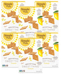 Simple Mills Honey Cinnamon Seed & Nut Flour Sweet Thins, Paleo Friendly & Delicious Sweet Thin Cookies, Good for Snacks, Nutrient Dense, 4.25 oz, 3 Count