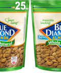 Blue Diamond Almonds, Smokehouse Flavored Snack Nuts, Plant-Based Protein and Fiber Snacks, Gluten Free Iconic Flavor Salty Nuts, Great for Events, Holidays, Parties, 25 Oz Resealable Bag (Pack of 1)