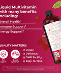 Maryruth Organics Daily Liquid Multivitamin for Women Men & Kids and Gray Guard Liposomal 2-Pack Bundle for Immune Support Metabolism Skin Health Natural Hair Color and Overall Health Vegan & Non-GMO