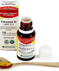 Vitamin D Drops 15 ML - 500 Drops Support Immune System Helps in Development & Maintenance of Bones and Teeths For Adults & Kids