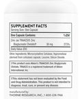 Thorne Zinc Bisglycinate 30Mg - Daily Support For Skin, Eye & Immune System Health With Zinc Supplement Capsules - 60 Capsules