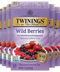 Twinings Lemon & Ginger, Caffeine-Free Herbal Tea Bags, 100 CT Box (1 Pack) | Spicy & Tangy, Ginger, Lemon Peel, Lemongrass, Blackberry Leaves, Soothe Digestion, 100 Foil Lined Individually Wrapped Bags