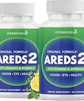 AREDS 2 Eye Vitamin and Mineral Supplement Contains Lutein Vitamin C Zeaxanthin Zinc and Vitamin E with Added Copper 120 Count