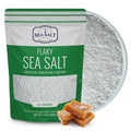 Sea Salt Superstore Flaky Sea Salt Hand Harvested Sea Salt Flakes Baja Fleur de Sel Flake Salt Gourmet Finishing Flaky Salt for Baking and Cooking 14 oz Bag