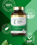 Carlyle Vitamin E Plus Mixed Tocopherols | 1000 Iu (671Mg) | 150 Softgels | Non-Gmo And Gluten Free Formula | Naturally Sourced