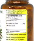 Barlowe's Herbal Elixirs Kacip Fatimah Extract 100:1-60 425mg VegiCaps - Stearate Free, Bottled in Glass!