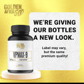 Golden After 50 VpMax9 Vision Support Supplement 3 Bottles Eye Health Support and Antioxidant Supplement with Eye Vitamins Lutein Lycopene and Bilberry Extract