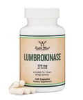 Double Wood Supplements Lumbrokinase Enzymes Supplement - 120 Capsules