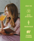 Organika Electrolytes Liver Care - With Milk Thistle, Choline, And Nac - Lemon Honey Ginger Flavour - Liver Support + Protection, Electrolyte Balance, Immune Support, Sugar- - 20 X 6G Sachets