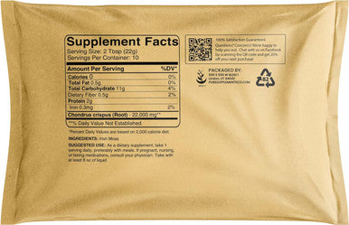 PURE ORIGINAL INGREDIENTS Burdock Root & Irish Moss Powder Bundle, Various Sizes, Lab-Verified, Non-Gmo