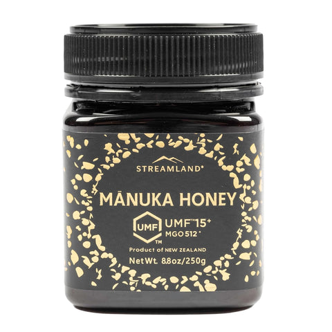 Streamland Multifloral MÃƒâ€žÃ‚Ânuka Honey with Gold Kiwifruit Pure New Zealand Honey, Tangy-Sweet Flavor, Premium Quality (MGO 50+ 8.8 oz)