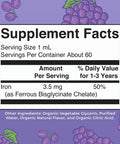 Maryruth's Iron Supplement For Toddlers 2 Fl Oz