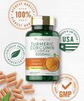 Carlyle Turmeric Curcumin With Black Pepper 3000Mg | 90 Powder Capsules | Complex Supplement With Bioperine | Non-Gmo, Gluten