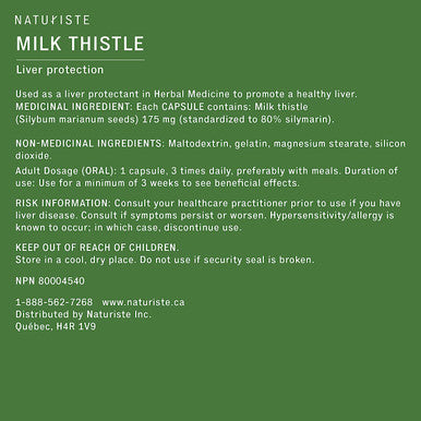 Milk Thistle Natural Liver Detox Boost Immune System 90 Capsules