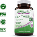Tart Cherry 6000/Milk Thistle 25k - Extra Strength, Non-GMO, Vegan, 120 Capsules Each