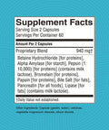 Nature'S Sunshine Digestive Enzymes - Powerful Proprietary Blend For Digestive Health To Break Down Fats, Carbs, Protein - 60 Ser