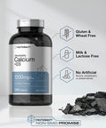 Calcium with Vitamin D3 | 1200 mg | 240 Softgels | 5000 IU Vitamin D3 | Absorbable Calcium Supplement | Non-GMO, Gluten Free Calcium Supplement | by Horbaach