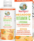 Maryruth Organics Liposomal Vitamin C by | Immune Support Supplement | Vitamin C 500mg | Megadose Vitamin C Supplement | Skin Care | Liquid Vitamin C | Vitamin E | Vegan | Non GMO | 30 Servings