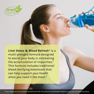 Irwin Naturals Liver Detox & Blood Refresh, 60 Liquid Soft-Gels
