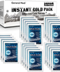 General Medi Instant Ice Cold Pack 4 x 5.5 Disposable Cold Therapy Ice Packs for Pain Relief Swelling Inflammation Sprains Toothache for Athletes and Outdoor Activities