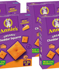 Annie's Organic Friends Bunny Grahams, Chocolate Chip, Chocolate, and Honey Baked Graham Snacks, 11.25 oz