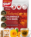 WOTIHA 50 Count Premium White Mulberry Leaf Tea Bags - 100% Natural & Pure, Improves Digestion, Supports Wellness, Slightly Sweet & Refreshing,Non-GMO Caffeine-Free, Additive-Free, Sugar-Free, Vegan