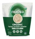 Nutiva USDA Organic Cold-Pressed Raw Hemp Seed Plant Protein with Hi-Fiber and Essential Amino Acids Powder, Non-GMO, Whole 30 Approved, Vegan, Gluten-Free & Keto, 16 Oz