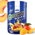 ANS Performance Quench BCAA Powder - Workout Muscle Recovery Drink - Dietary Supplement with Protein, Amino Acids - No Added Sugar, Zero Carbs And Calories - Keto-Friendly - 100 Servings, Peach Mango
